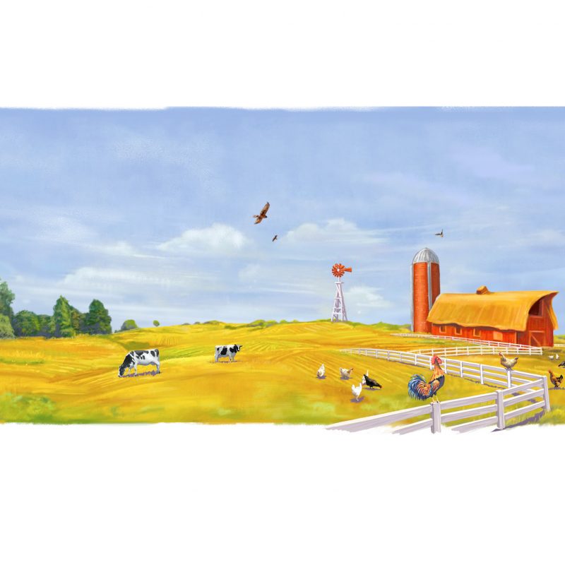 Farm illustration