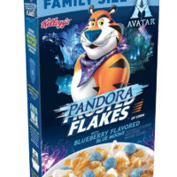 Pandora Frosted Flakes box cover