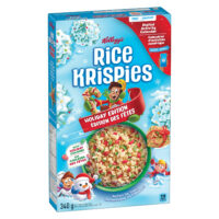 Rice Krispies Holiday Edition Box Cover